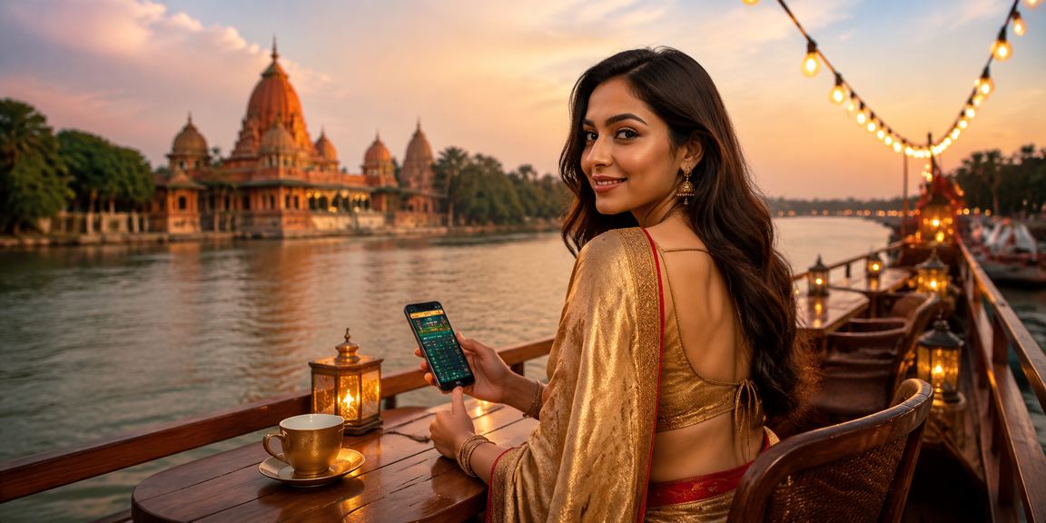 বাংলাদেশে সমুদ্র সৈকতে মোবাইলে পেমেন্ট করছেন